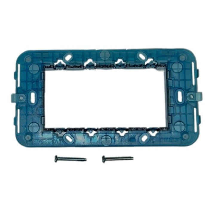 Supporto 4P 4 Posti Serie Venus Compatibile Con Vimar Arke