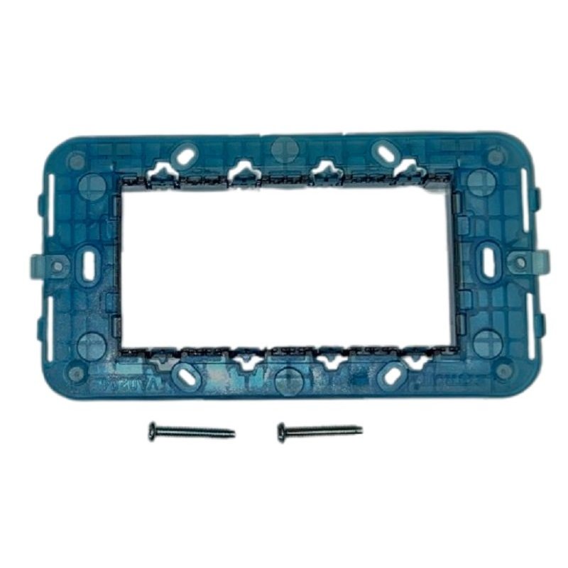 Supporto 4P 4 Posti Serie Venus Compatibile Con Vimar Arke