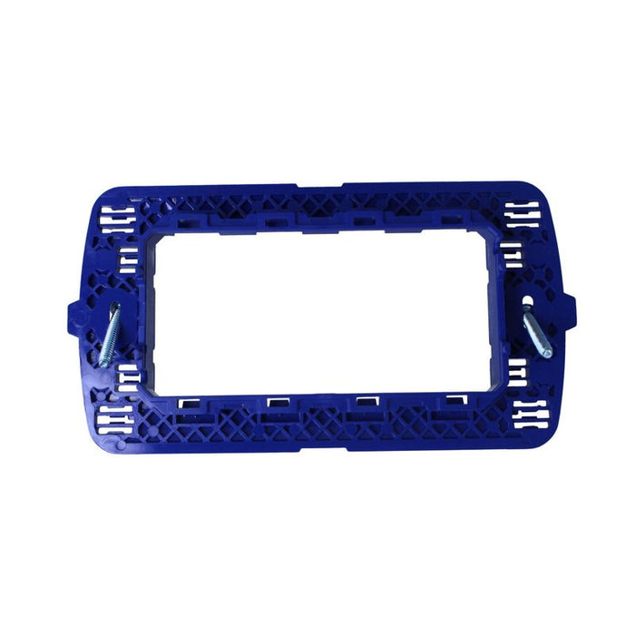 Supporto 4P Serie Space 4 Posti Compatibile Con Bticino Living