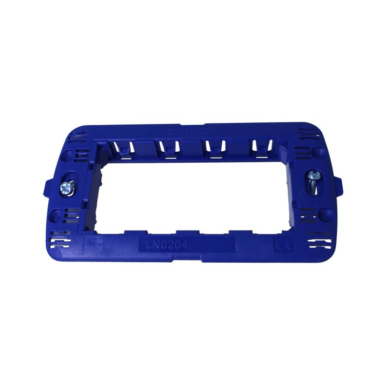 Supporto 4P Serie Space 4 Posti Compatibile Con Bticino Living