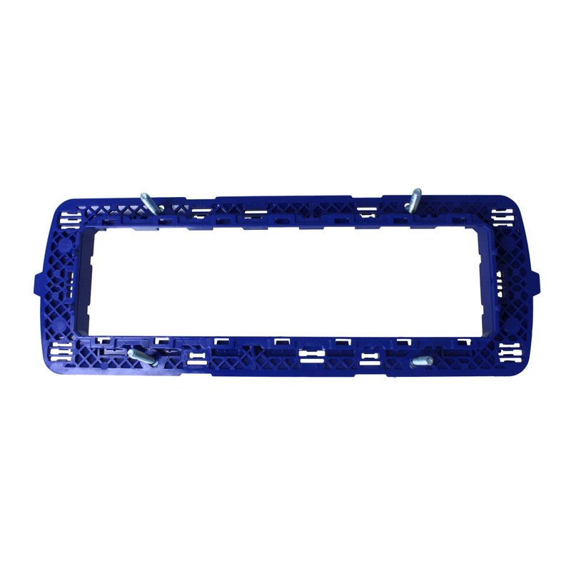 Supporto 7P Serie Space 7 Posti Compatibile Con Bticino Living