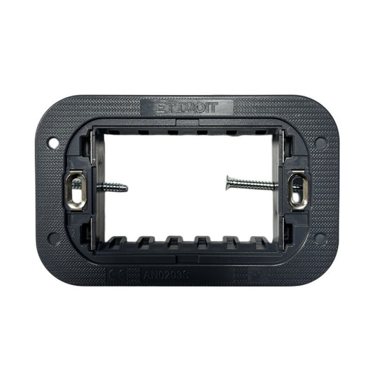 Supporto Slim Sottile 3P Serie Moon 3 Posti Per Scatole 503 Compatibile Con Bticino Axolute Air
