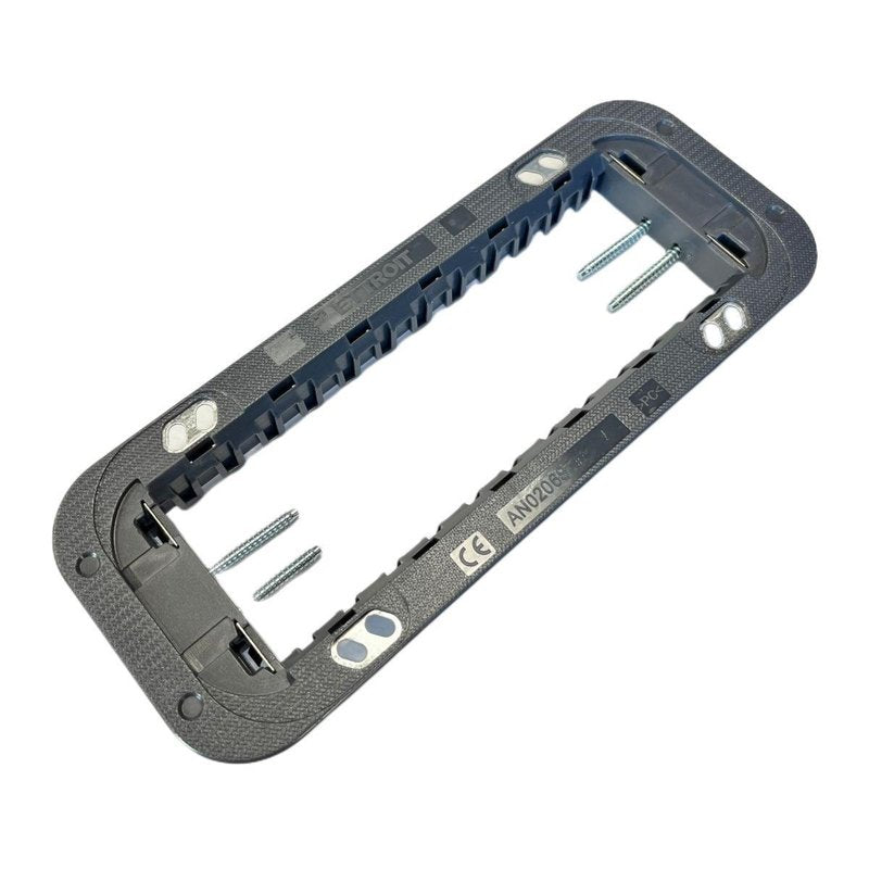 Supporto Slim Sottile 6P Serie Moon 6 Posti Per Scatole 506 Compatibile Con Bticino Axolute Air