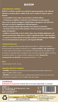 Cera per parquet BIOTOP   1LTx6Pz