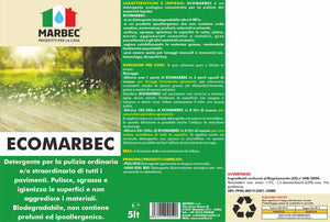 Detergente per pavimenti ECOMARBEC   5LT