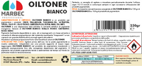 Pigmento in dispersione oleo-solubile OILTONER BIANCO   250GR