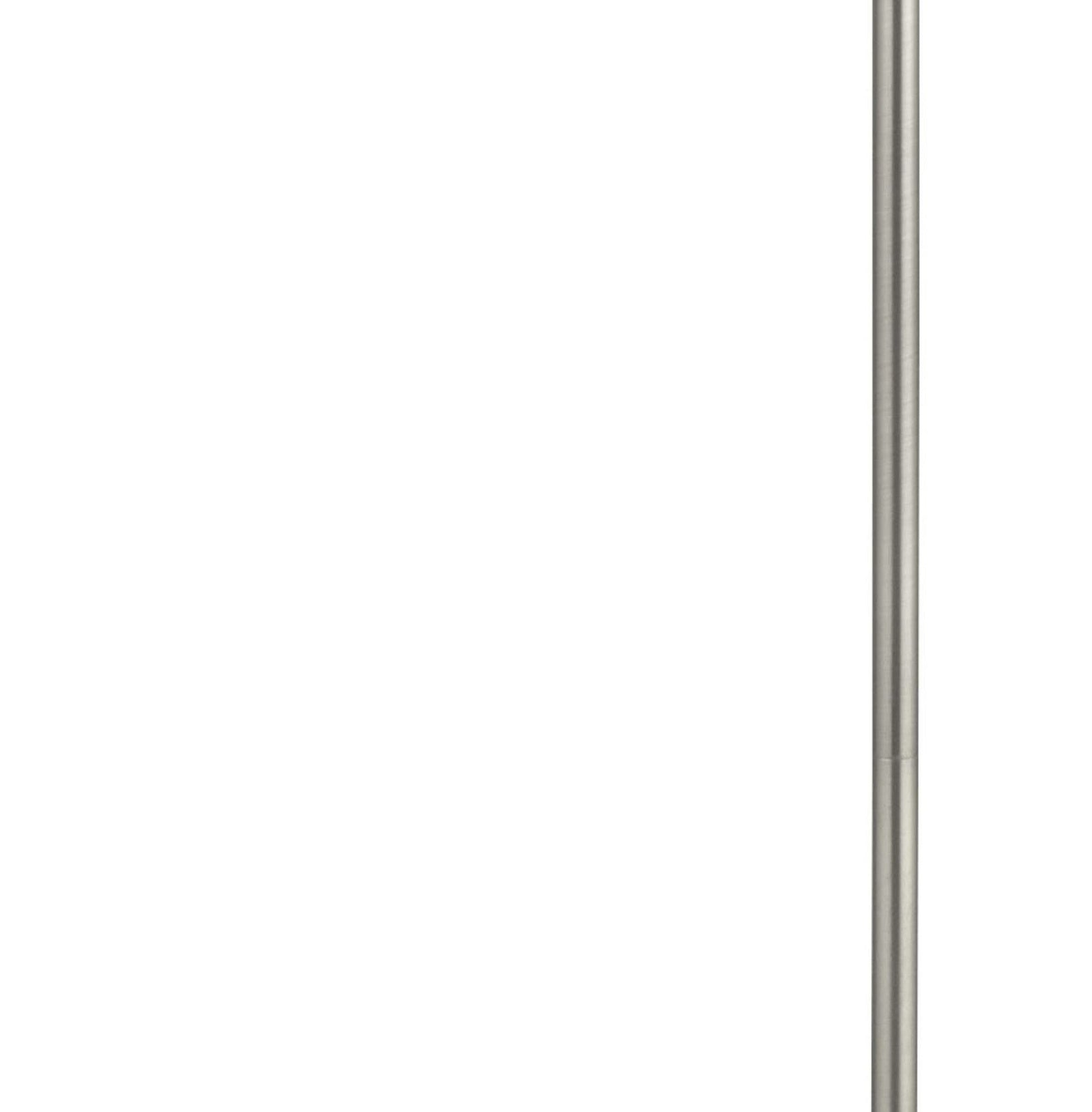 Piantana Moderna Allegro Acciaio Argento 1 Luce Gu10