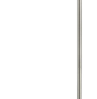 Piantana Moderna Allegro Acciaio Argento 1 Luce Gu10