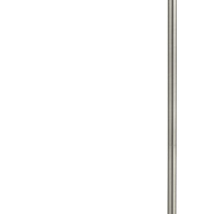 Piantana Moderna Allegro Acciaio Argento 1 Luce Gu10