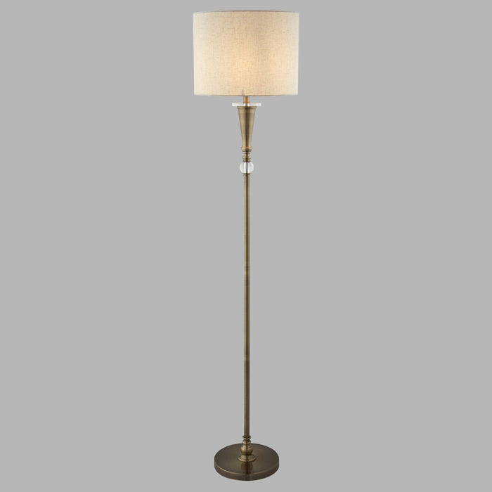 Piantana Contemporaneo Oscar Acciaio Ottone 1 Luce E27