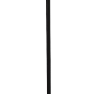 Piantana Contemporaneo Frisbee Acciaio Nero Vetro Led 9,57W 3000K