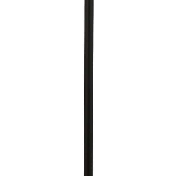 Piantana Contemporaneo Alveare Acciaio Nero Alluminio Ottone Led 34W 2700K