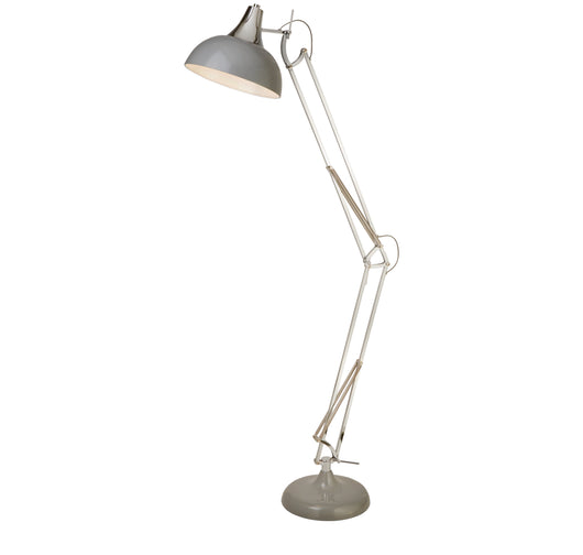 Piantana Contemporaneo Golia Acciaio Cromo 1 Luce E27