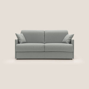 Divano Letto 2 Posti 169x90x96 cm in Tessuto Grigio