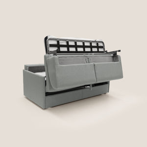 Divano Letto 2 Posti 169x90x96 cm in Tessuto Grigio