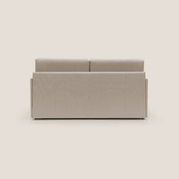 Divano Letto 2 Posti 169x90x96 cm in Tessuto Beige