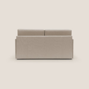 Divano Letto 2 Posti 149x90x96 cm in Tessuto Beige