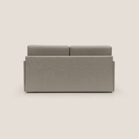 Divano Letto 2 Posti 149x90x96 cm in Tessuto Tortora