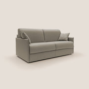 Divano Letto 2 Posti 169x90x96 cm in Tessuto Tortora
