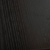 Scaletta Portavasi a 5 Livelli per Interni ed Esterni in MDF e Acciaio, 40x22x113 cm, Nero