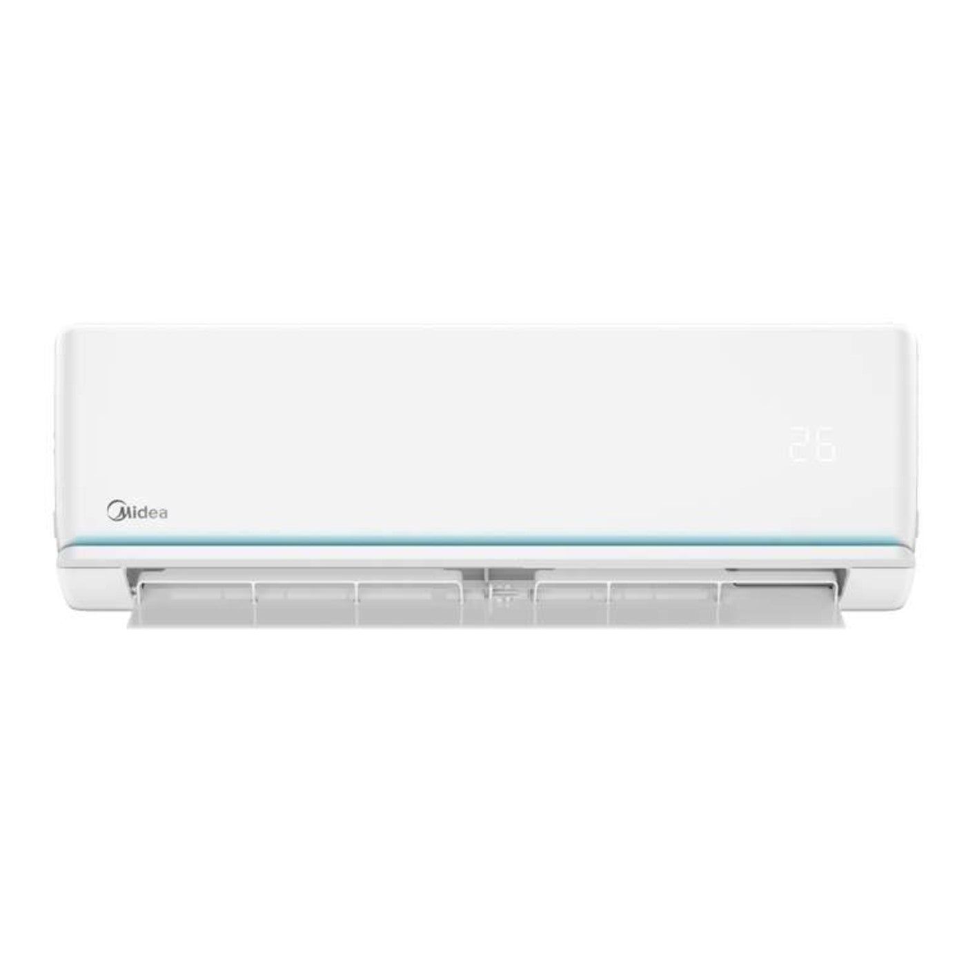 Condizionatore Midea Trial Split Inverter serie EVOLUTION 9+9+18 con M3OA-27HFN8-Q R-32 Wi-Fi Integrato 9000+9000+18000