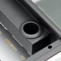 Piastra Barbecue a Gas Antiaderente da Tavolo con 3 Bruciatori da 3kW, 62x46x21cm, Nero