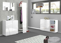 Mobile PING L 121.8 x H 86 x P 39.2 cm colore bianco lucido