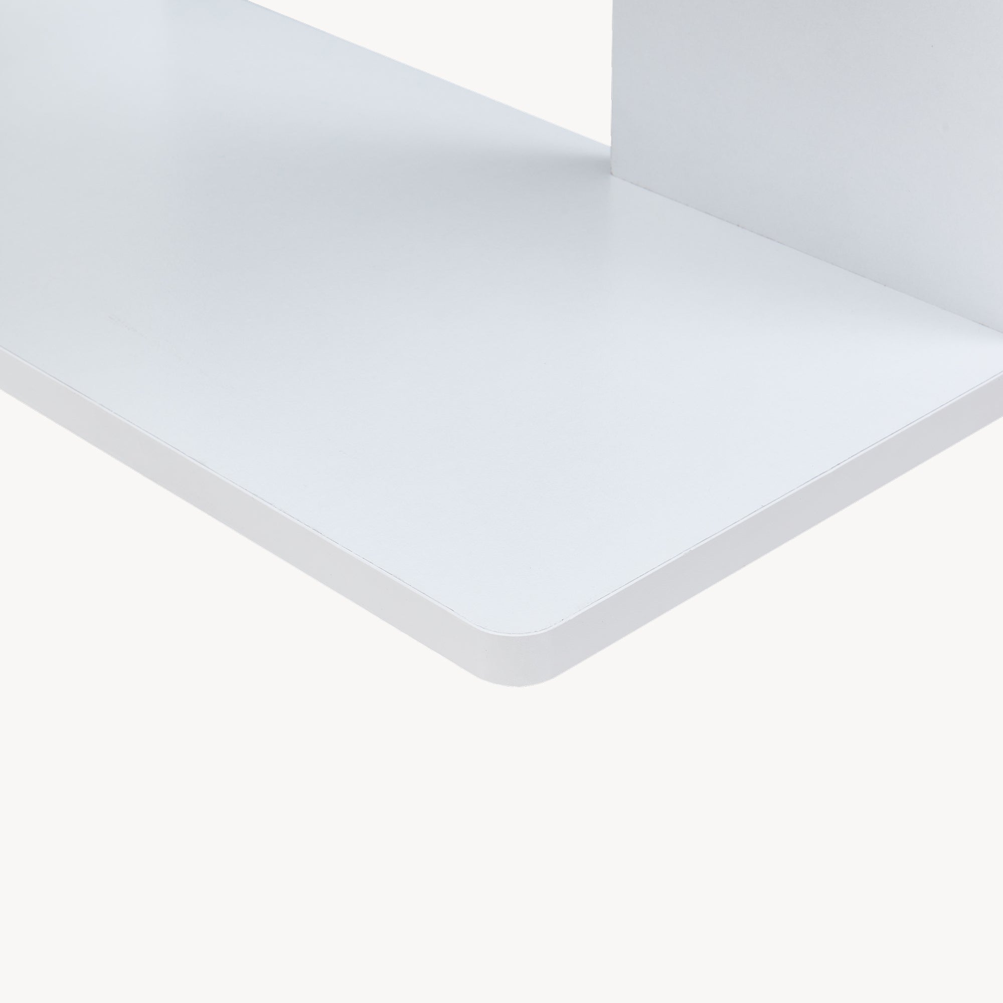 Scaffale Angolare Afrel con 5 Ripiani Aperti 160 x 54 x 54 cm - Bianco [en.casa]