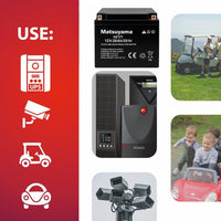 Batteria al piombo matsuyama 12v 26ah hz177 per prestazioni elevate