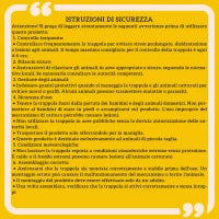 Trappola per Ratti, Topi e Nutrie Pieghevole in Acciaio