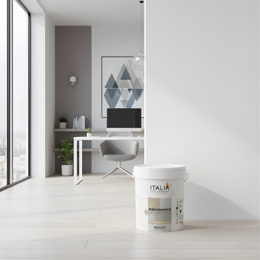 Performance bright smalto murale ecologico all acqua *** formato 10 lt, finitura lucida, confezione 1