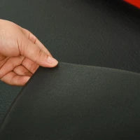 Tappeto Palestra Ammortizzante per Tapis Roulant e Cyclette, Tappetino Fitness in PVC Antiscivolo, 180x90cm, Nero