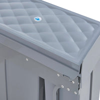 Pattumiera da incasso Froland 1 x 10 + 1 x 20 litri 48 x 34 x 42 cm grigio 03_0008201