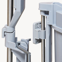 Pattumiera ad Incasso Kollby con 4 Contenitori Estraibili 1x12L+3x6L Apertura Automatica - Grigio [en.casa]