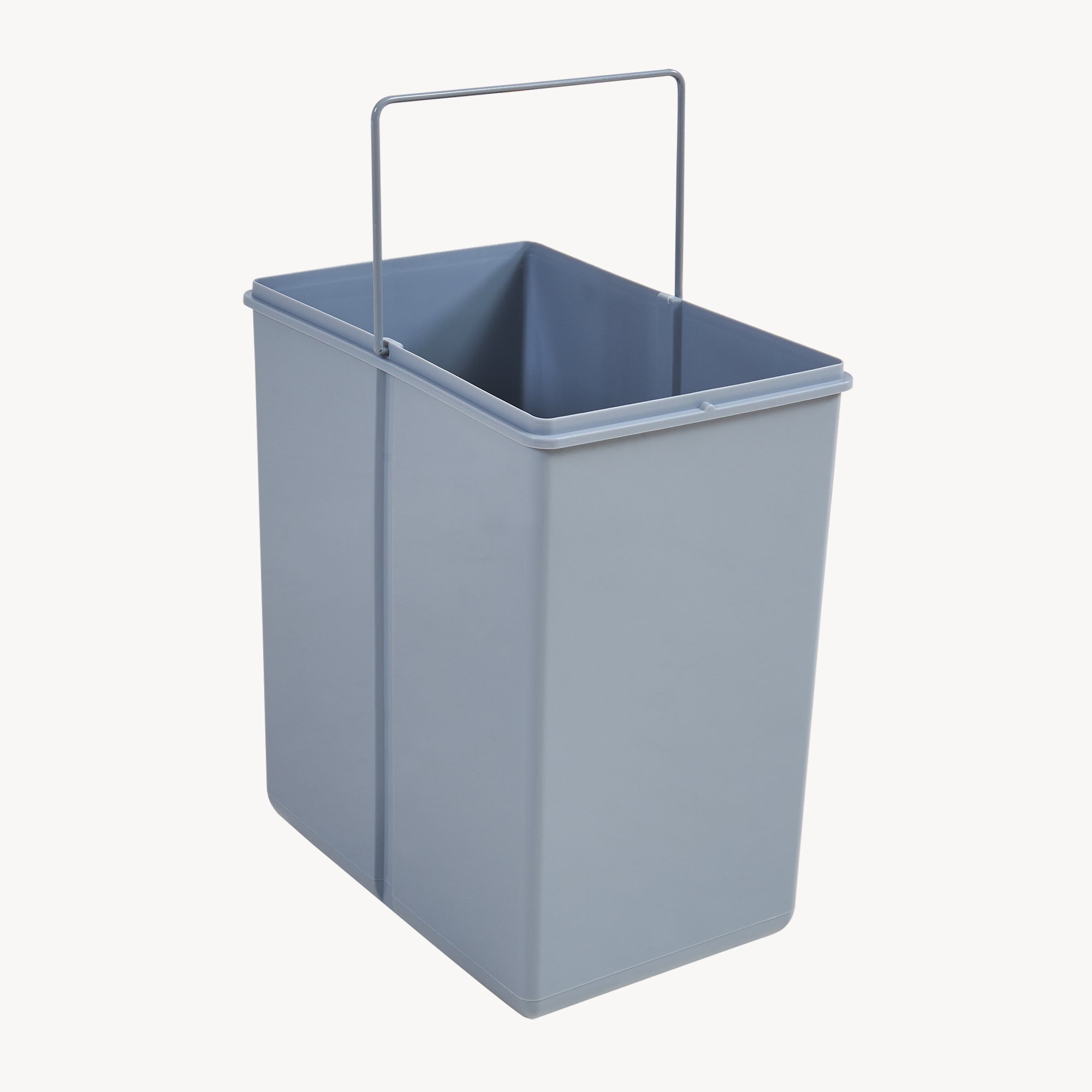 Pattumiera Estraibile Froland con Bidone Sotto Lavello da 20 L - Grigio [en.casa]