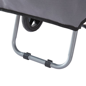 Trolley Portaspesa 'Nà¸rre' Carrello da Spesa Portapacchi a 2 Ruote Telaio Pieghevole Borsa Impermeabile Rimovibile 36 L