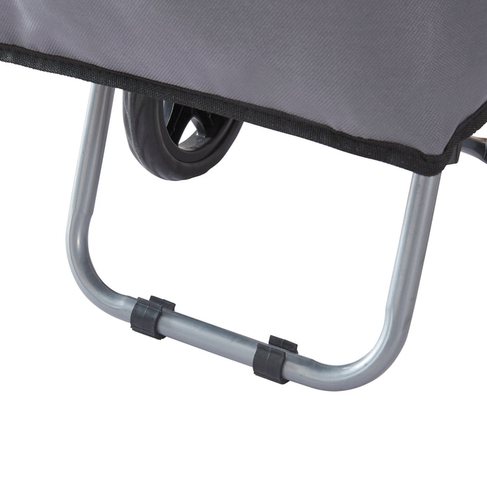 Trolley Portaspesa 'Nà¸rre' Carrello da Spesa Portapacchi a 2 Ruote Telaio Pieghevole Borsa Impermeabile Rimovibile 36 L
