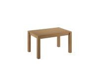 E-STYLO Tavolo allungabile in rovere, ideale per chi ama il calore e l’eleganza del design classico ma desidera un complemento d’arredo versatile e funzionale, 80cm X 140/190cm H. 75cm