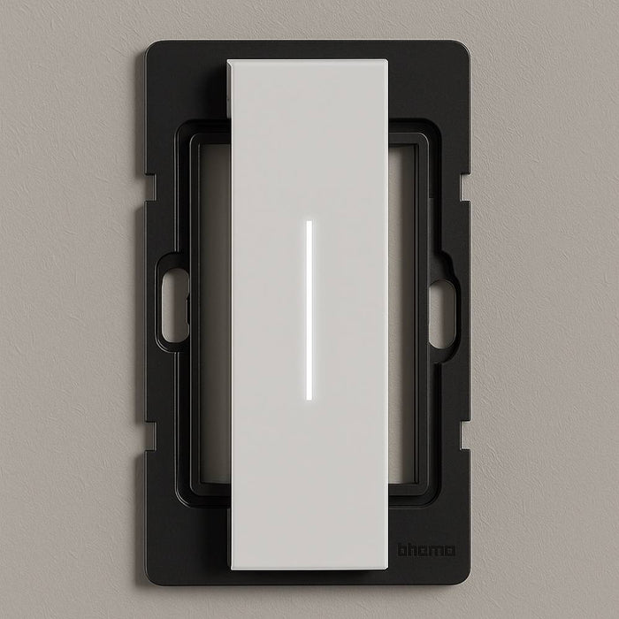 Cover illuminabile bticino 1 modulo varie finiture di colore *** colore bianco, confezione 1