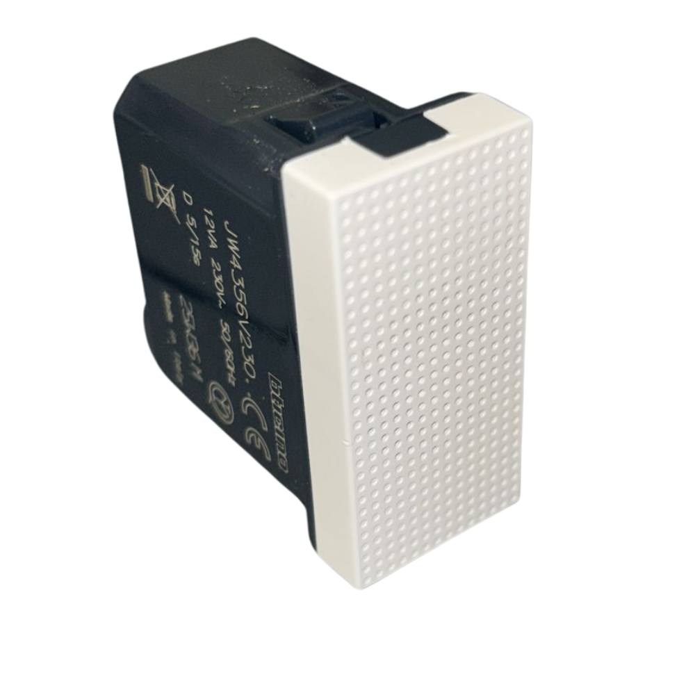 Ronzatore acustico bticino jw4356v230 230vac 80db bianco 1 modulo