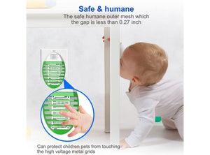 Elimina Zanzare Mosche e Falene 4 Lampade Antizanzare Elettriche da Presa