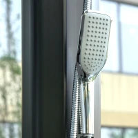 Doccia Solare da Esterno, Serbatoio 35L, Pressione Max 3.5, con Rubinetto per i Piedi, Nero