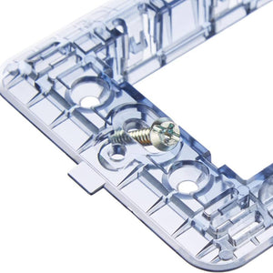 Kit supporto biesse per placche compatibile con bticino matix 4 posti *** numero pezzi 3, confezione 1