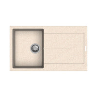 Enigma D100 lavello vasca e gocciolatoio avena