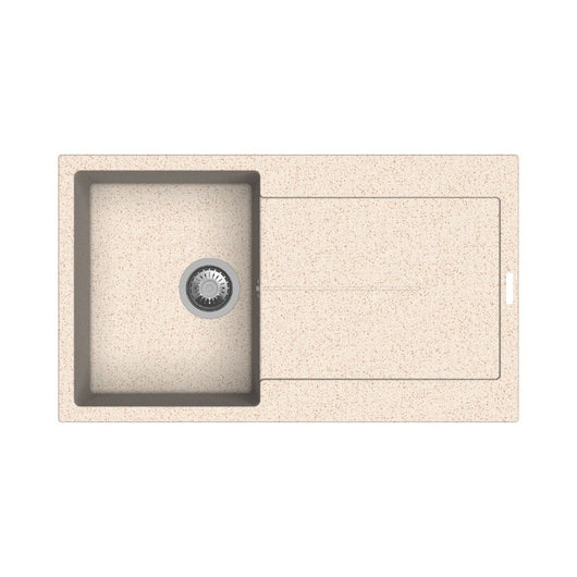 Enigma D100 lavello vasca e gocciolatoio avena