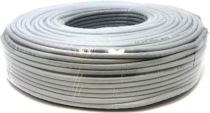 Cavo rete lan cat 5 schermato f/utp metri 25 sezione 24awg 4 coppie twistate
