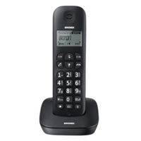Brondi gala telefono cordless 1880/1900mhz con identificatore di chiamata nero