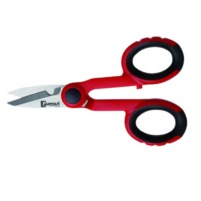 Forbice per elettricista ecova 53339 acciaio inox 145 mm impugnatura isolante