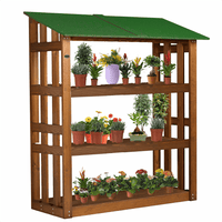 ESPOSITORE PORTAFIORI PORTAPIANTE IN LEGNO CON 3 SCAFFALI L.180 x P.70 x H.180 100% FABBRICATO IN ITALIA - ORIGINAL LEGNO ITALIA