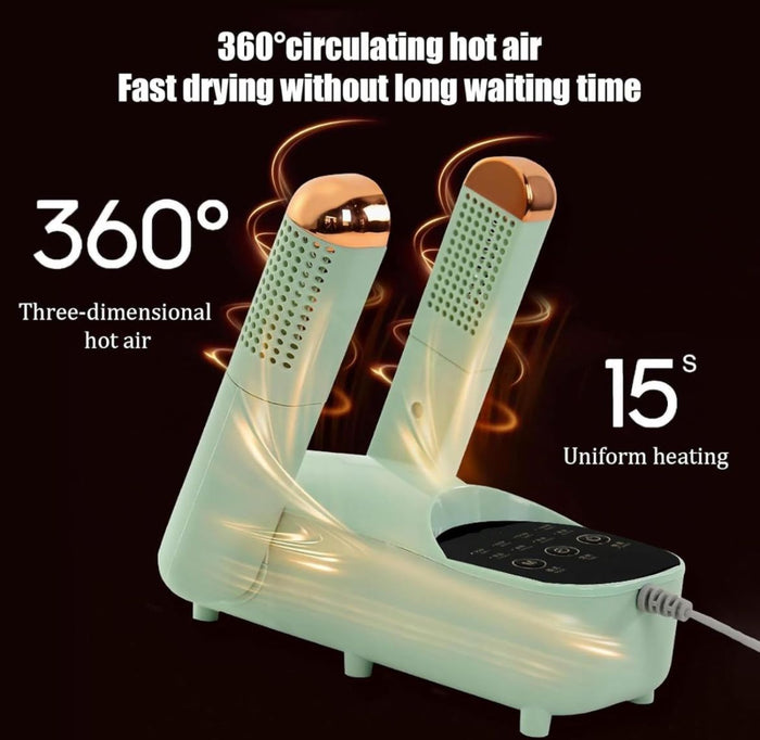 Essiccatore toglie umidità asciuga scalda stivali scarpe AM-310